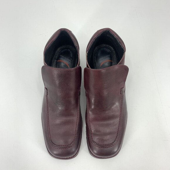 Pikolino Garnet Red Wedge Ankle Boots Booties Slip On Womens 39 - Picture 7 of 9